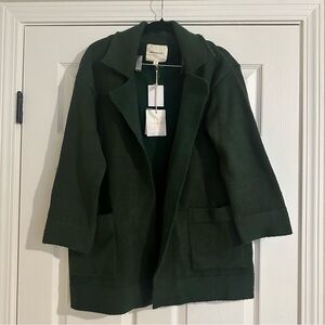 Open Front Cardigan Coat